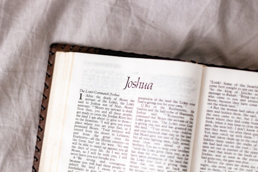 white book page on white textile