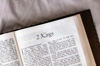 white book page on brown textile