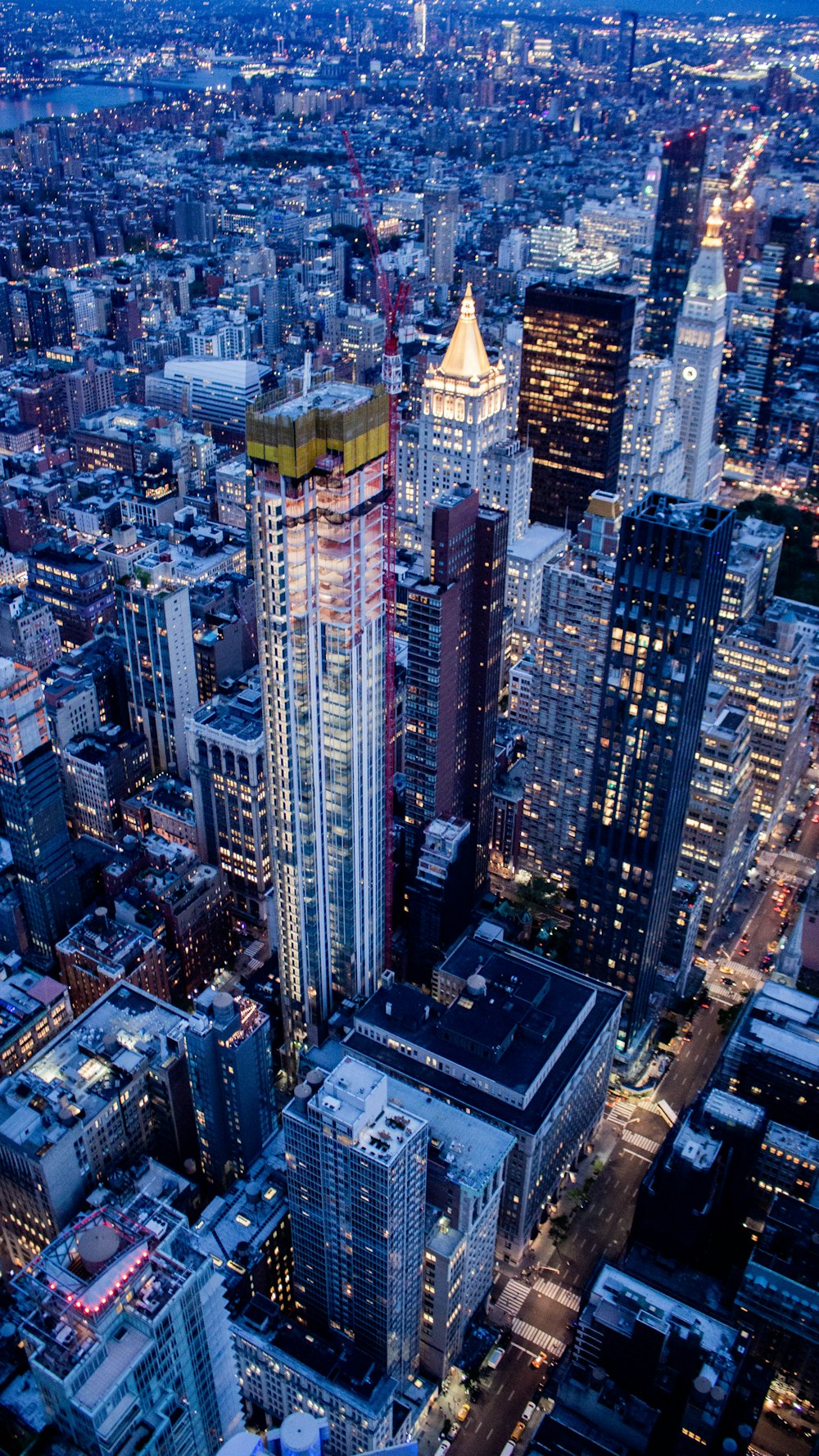 aerial view of city buildings during daytime