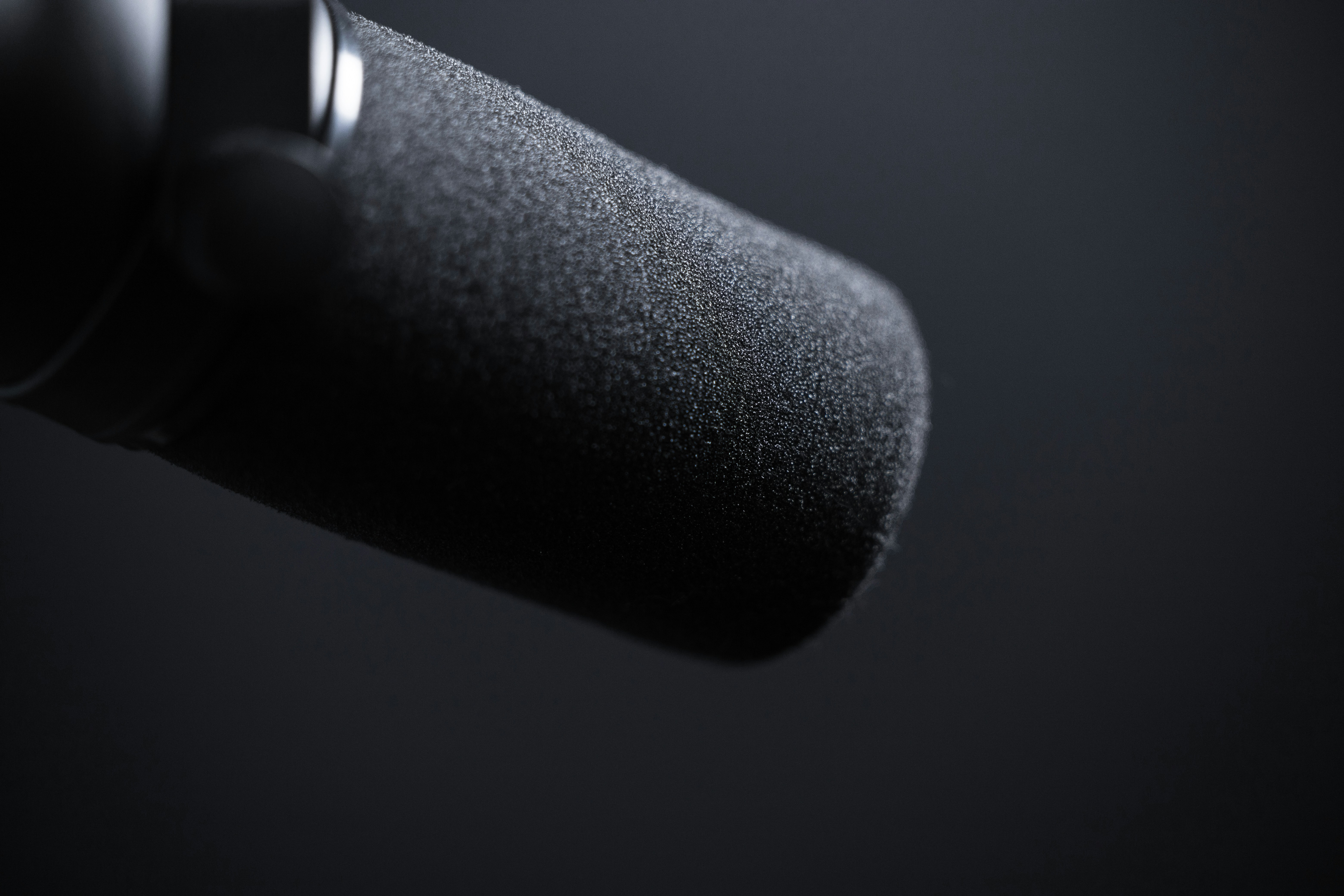 black and silver portable speaker