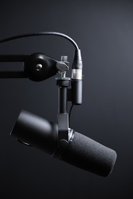 Professional podcast microphone