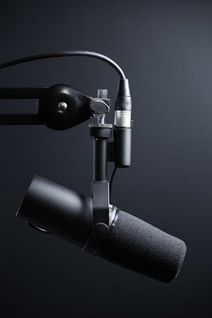 Lavalier microphone setup