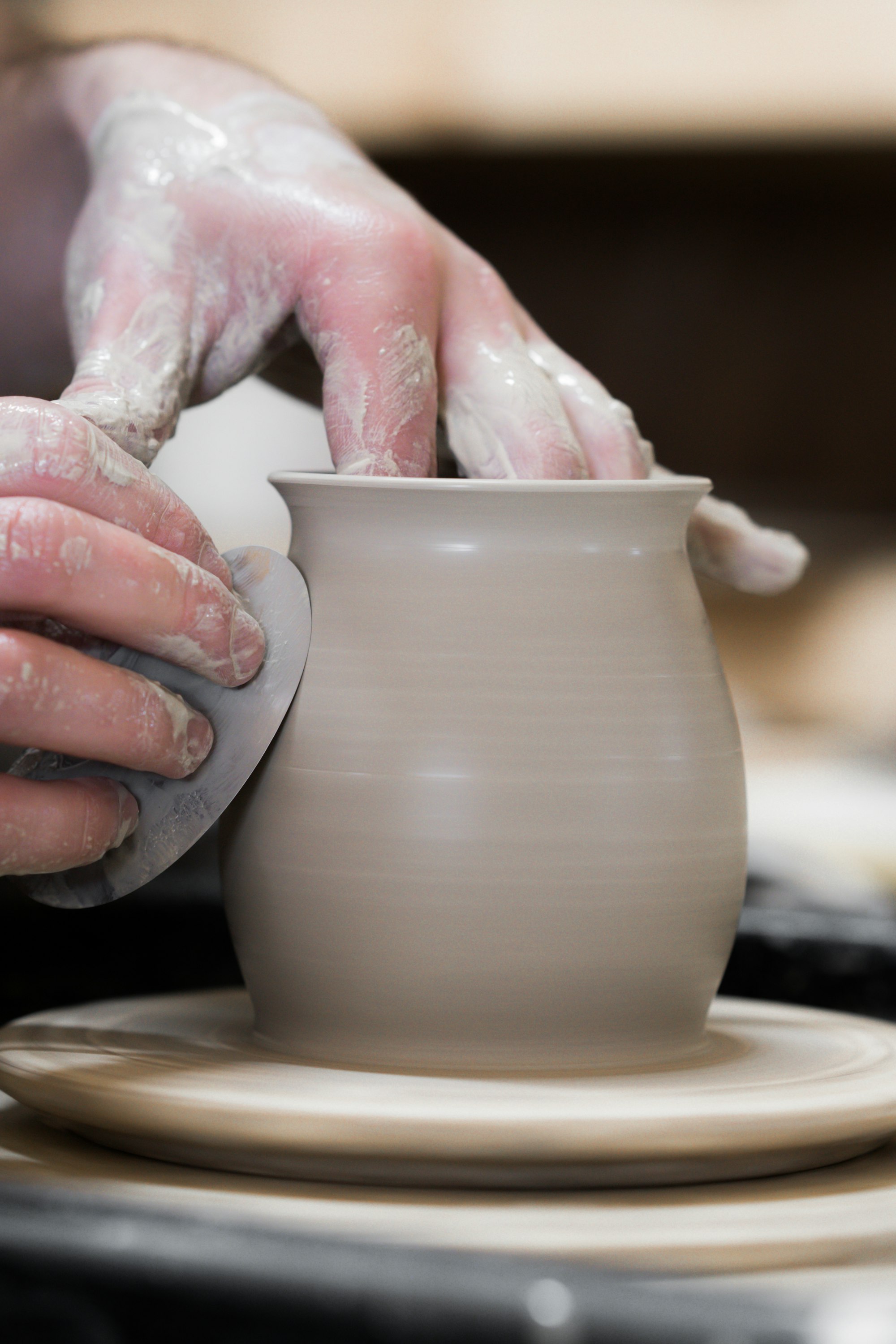 Throwing Pottery by Clay Plant Road Pottery