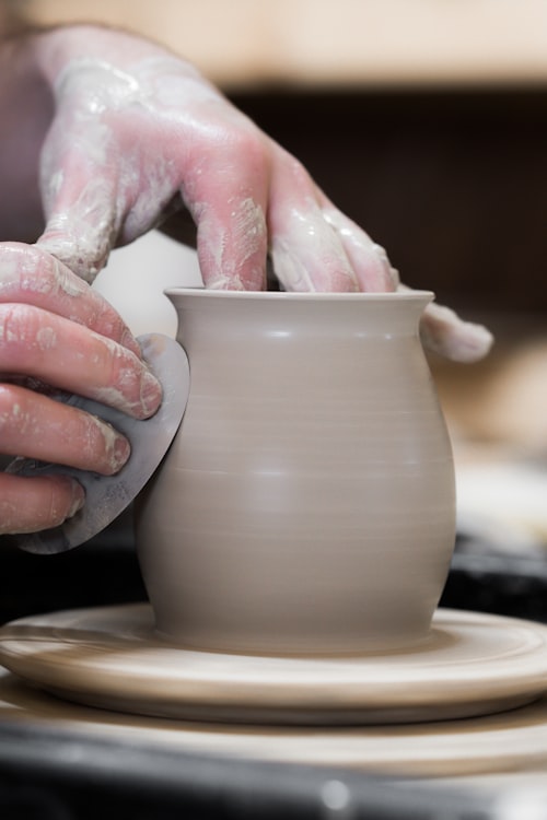 Hand-thrown Planter