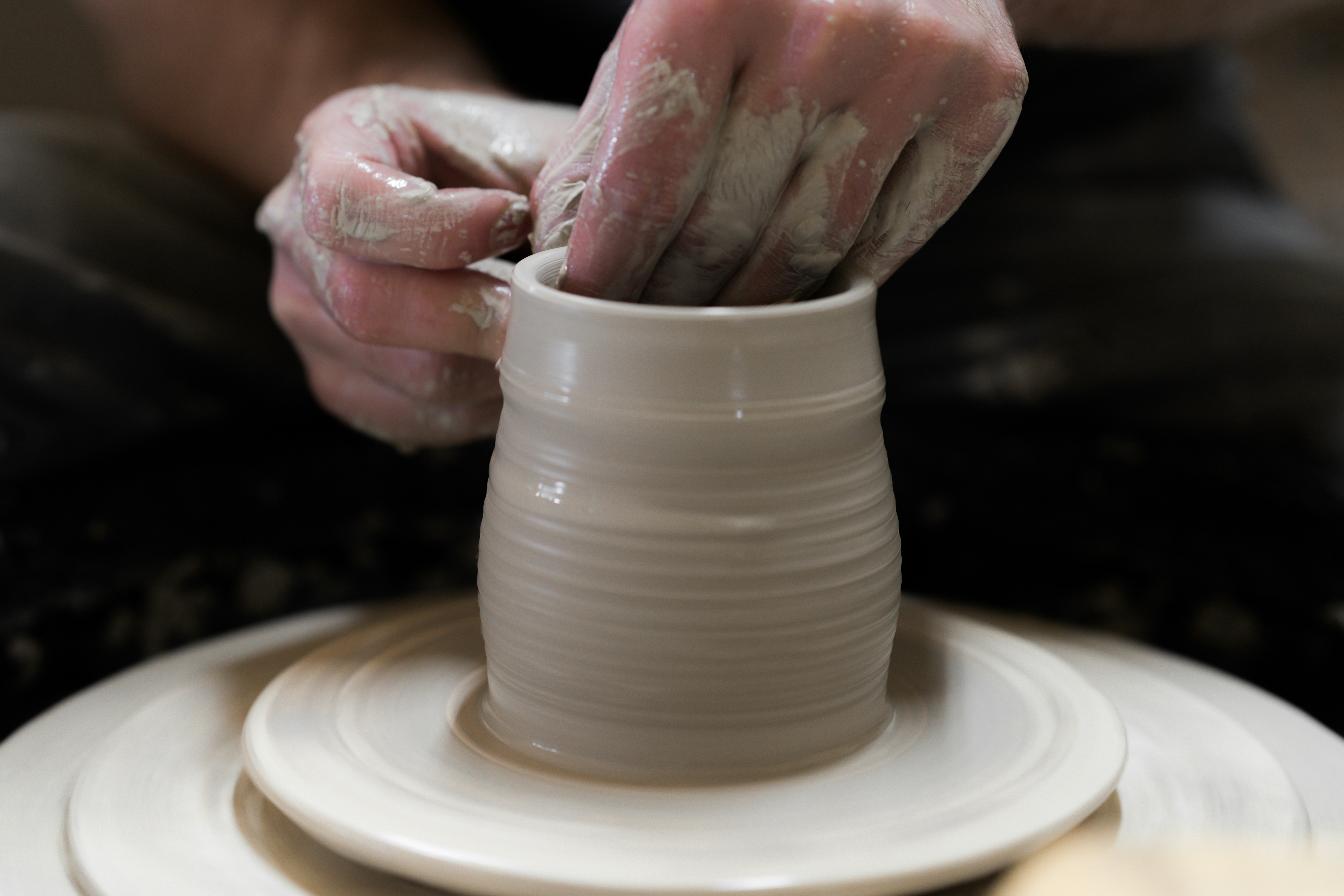 Throwing Pottery by Clay Plant Road Pottery