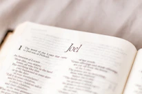 Close-up of an open e-book from the Blueprint Ministry Series showing detailed ministry tips.