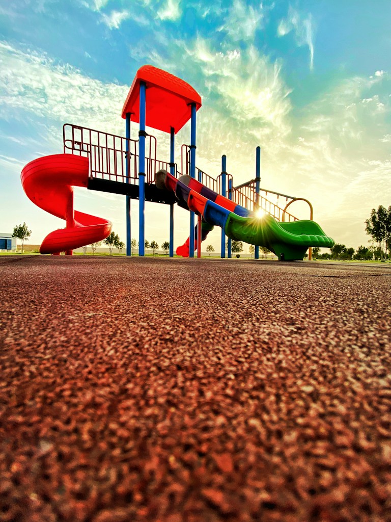 Outdoor Playground Rubber Tiles