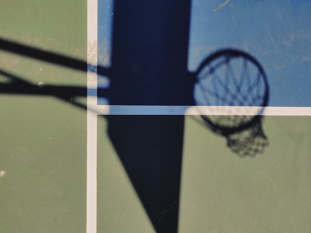 black and white basketball hoop