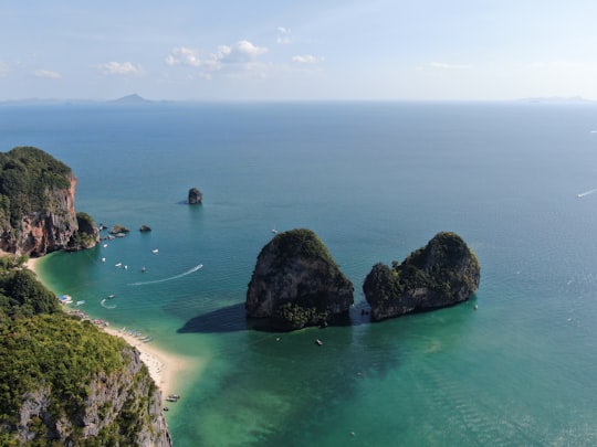 people on beach during daytime in Railay Beach Thailand