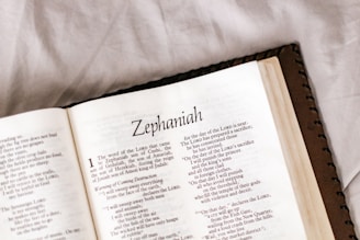 white book page on white textile