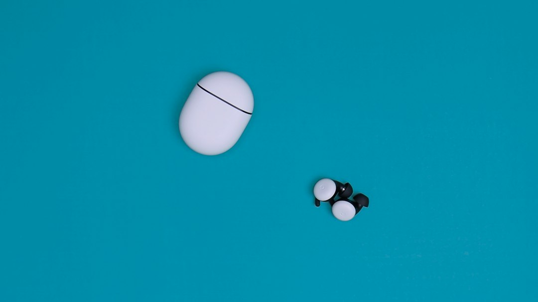 true wireless earbuds closeup