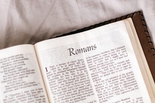 white book page on white textile