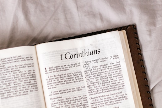 white book page on white textile