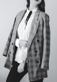 man in brown and black coat