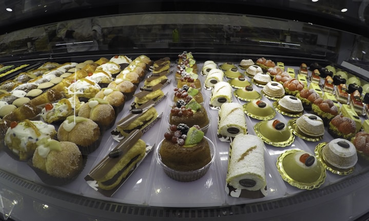 brown bread on stainless steel tray