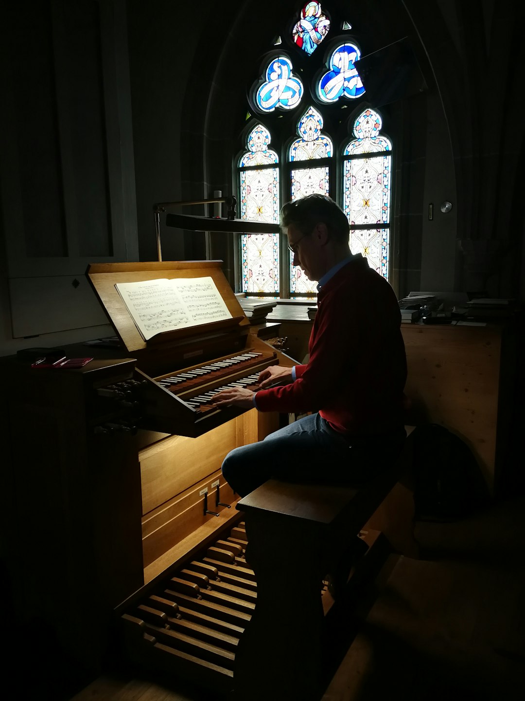 Photo de organiste par Gabriele Strasky
