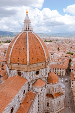 brown and white concrete building