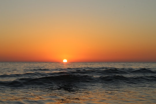 body of water during sunset in Mandvi India