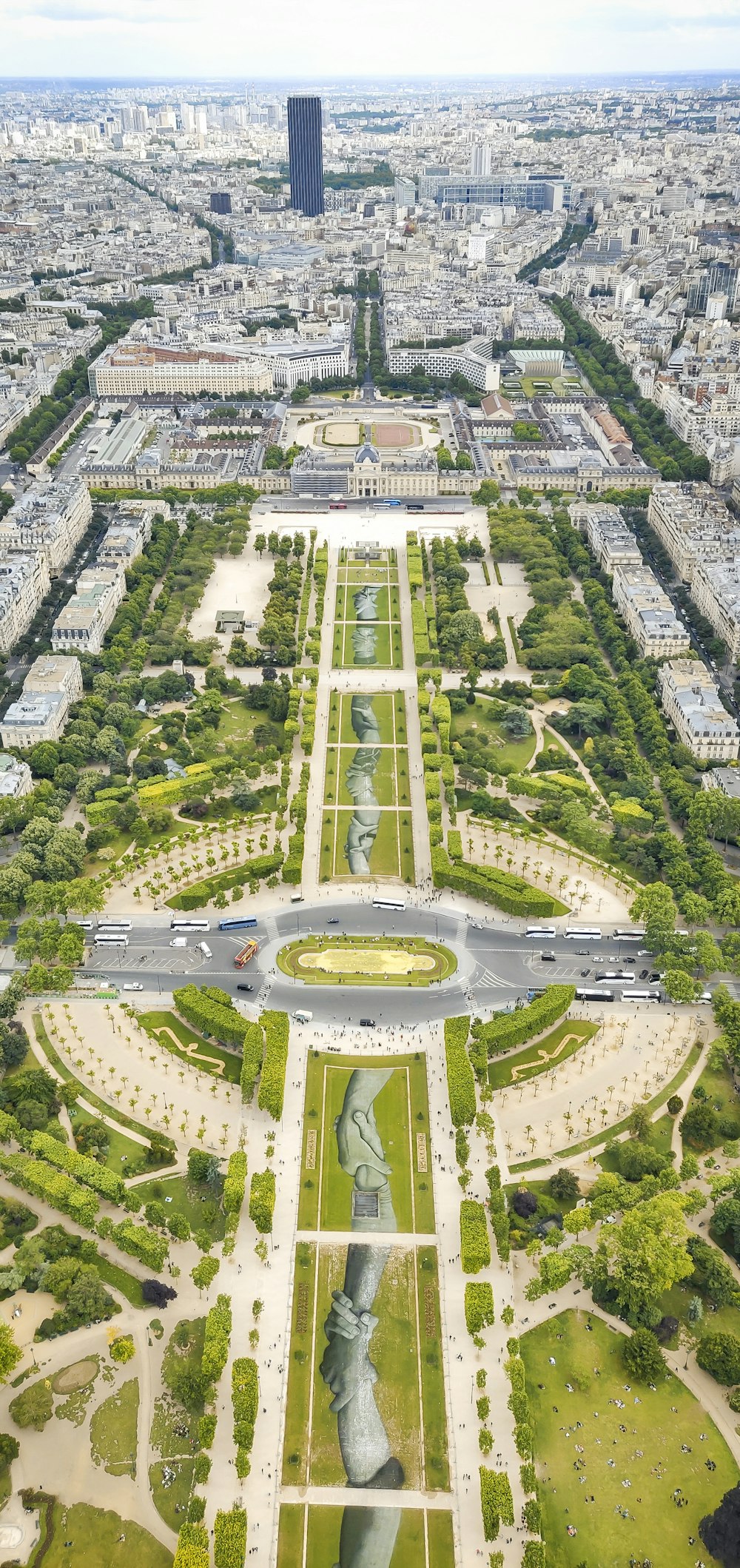 aerial view of city during daytime