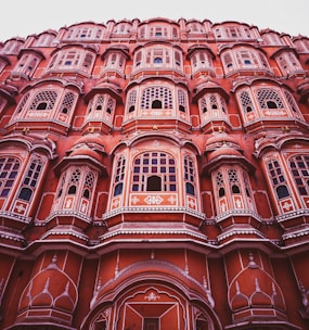 brown and white concrete building