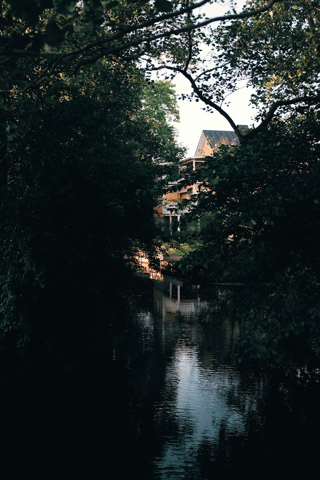 brown concrete building beside river during daytime