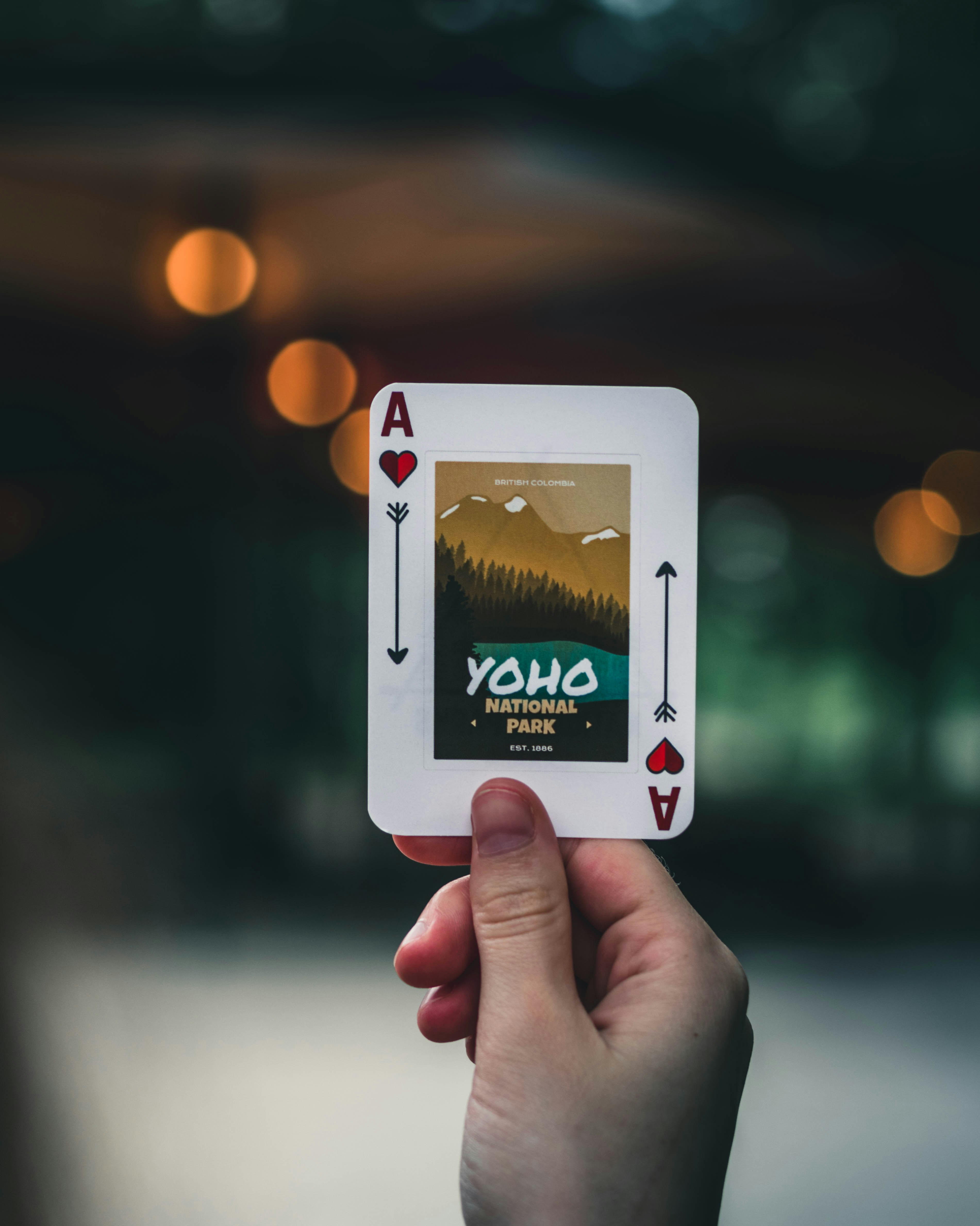 I started an Etsy store selling Canadian National Parks playing cards!