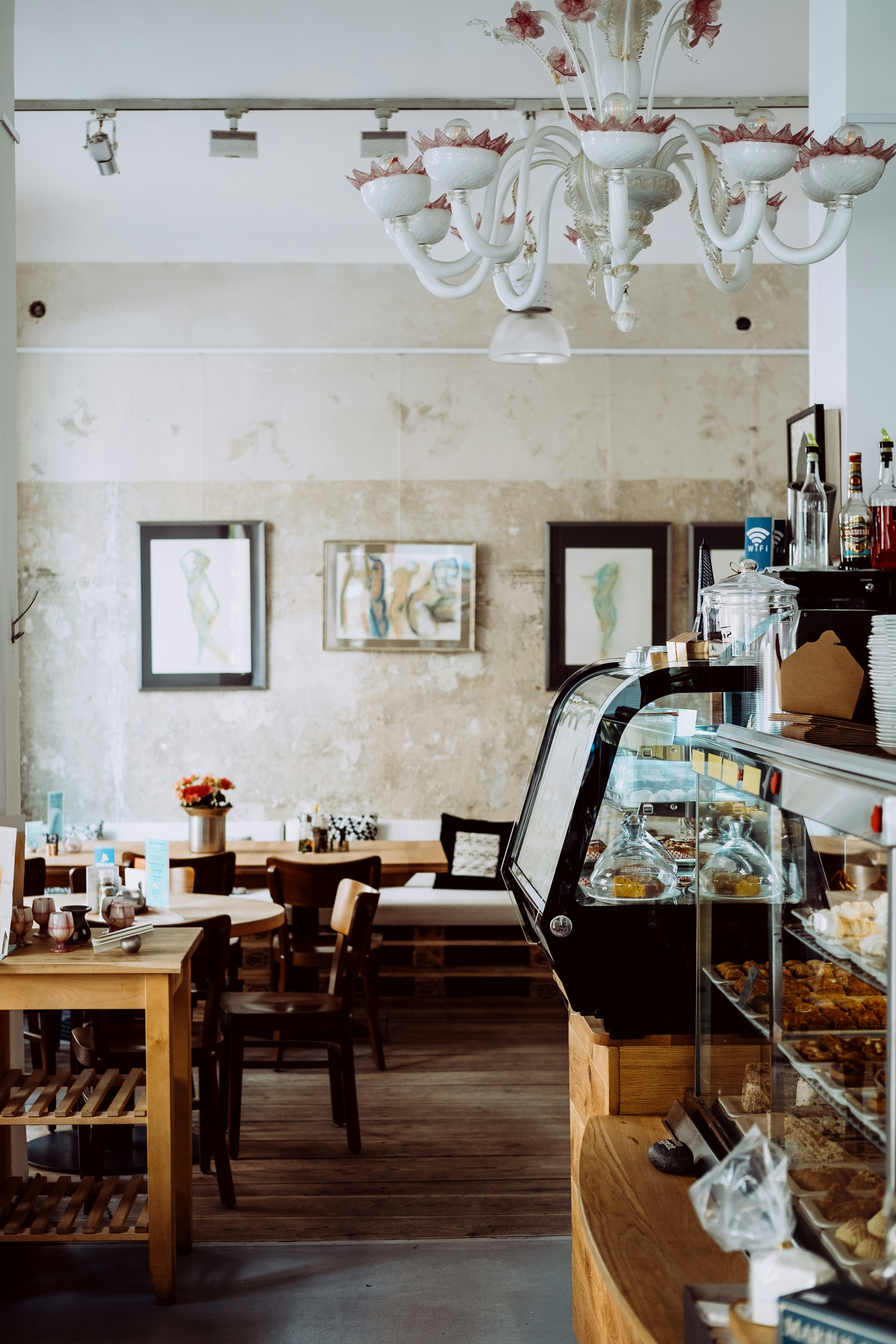 brown wooden table and chairs