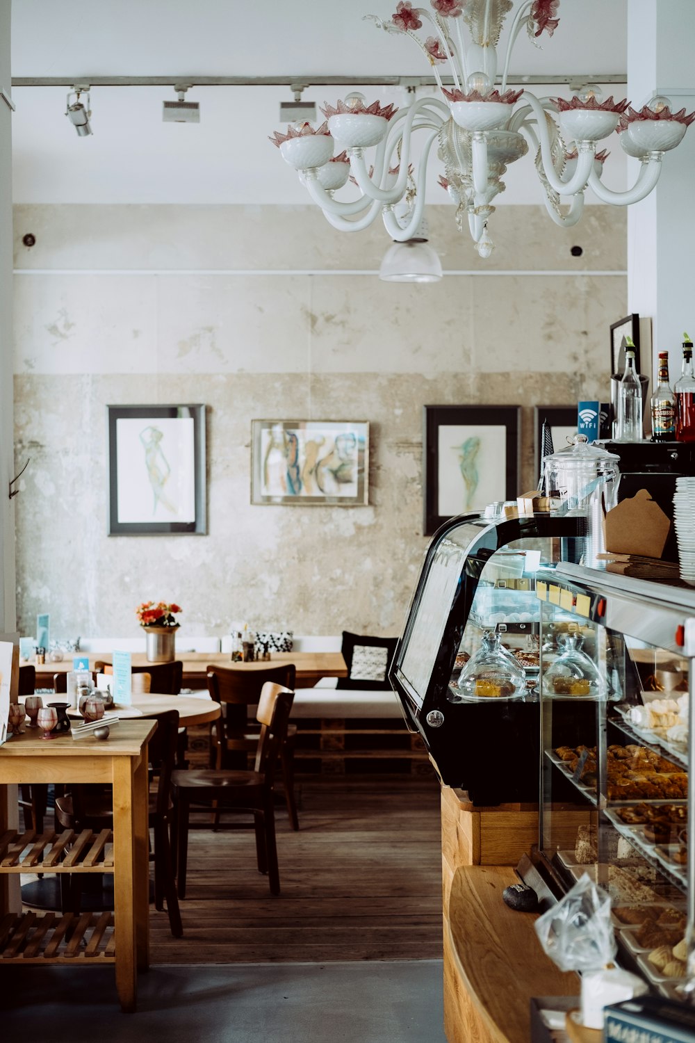 brown wooden table and chairs