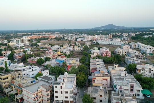 aerial view of city buildings during daytime in Valsad India