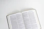 white book page on white table