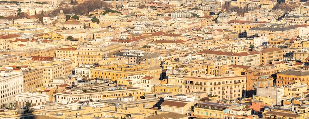 aerial view of city buildings during daytime