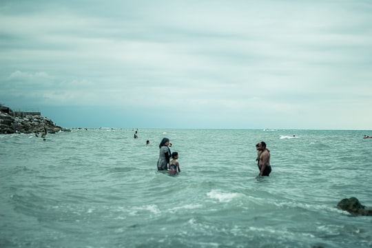 2 person in water during daytime in Mazandaran Province Iran