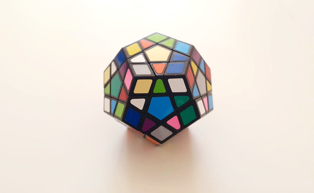 3 x 3 cubetti di Rubik