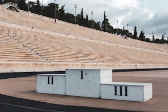 podium victoire reussite dans un stade