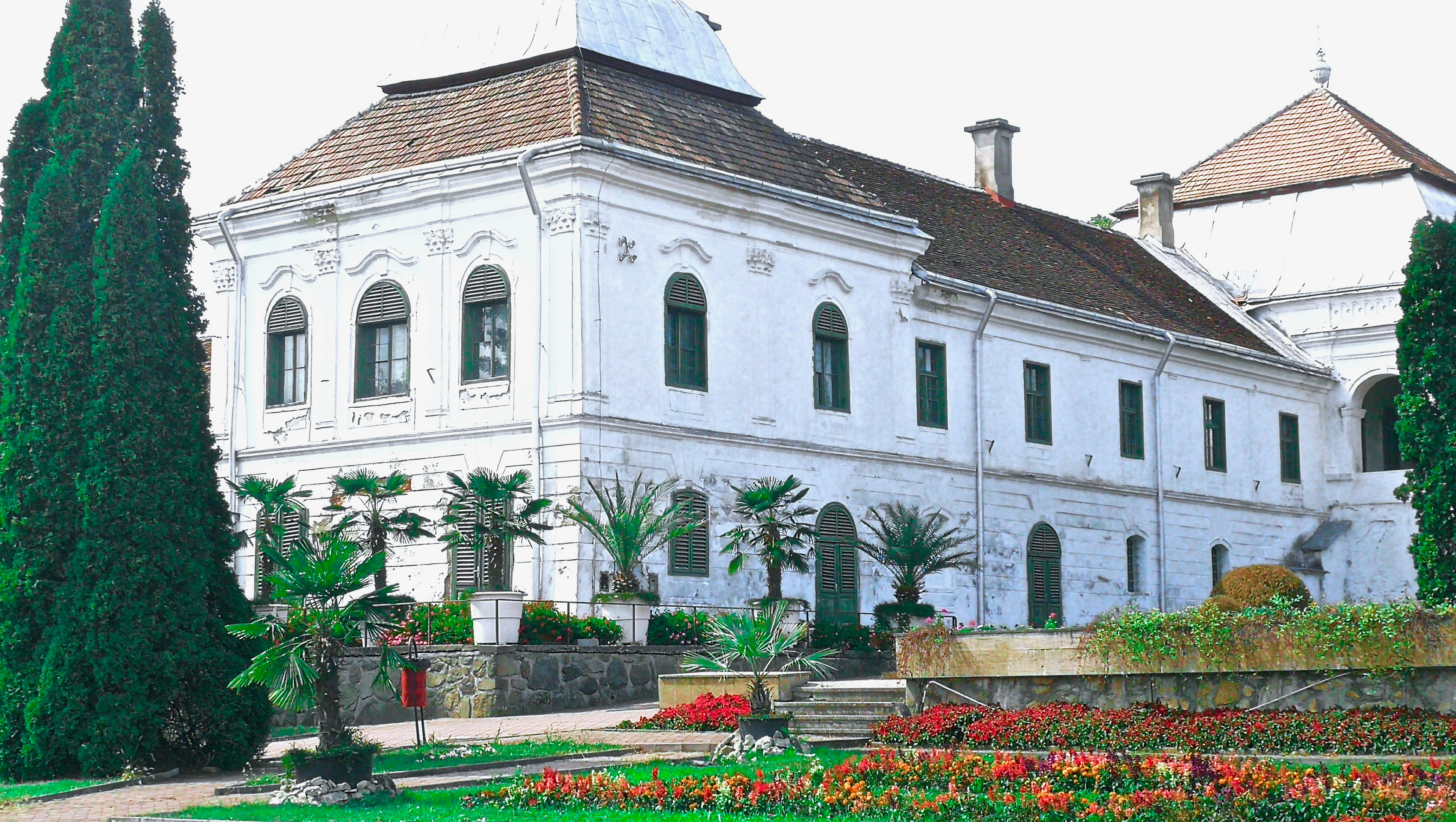 white and brown concrete building