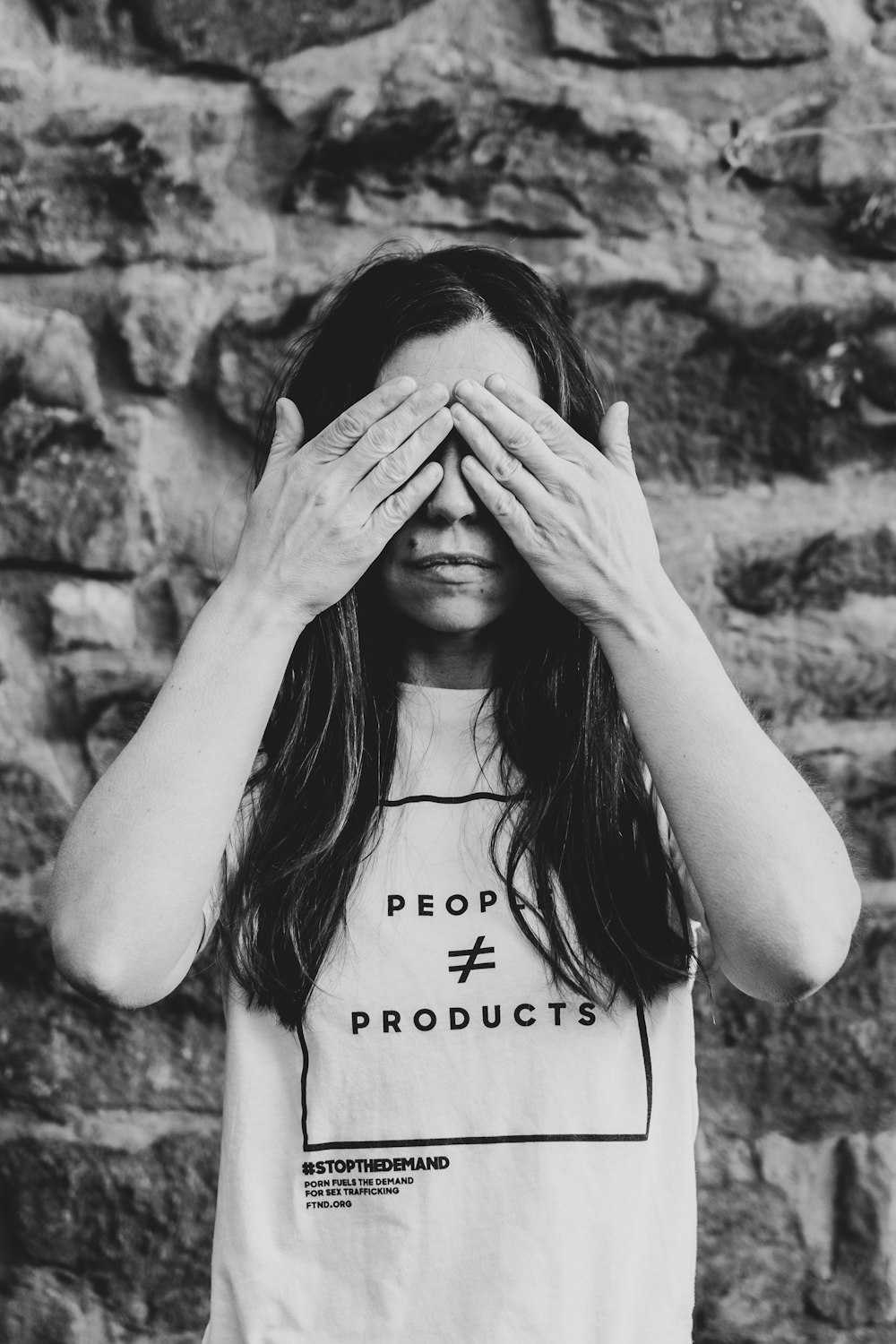 Cute Girls - woman covering her face with her hands photo â€“ Free Slavery Image on  Unsplash