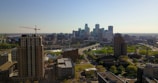 aerial view of city buildings during daytime