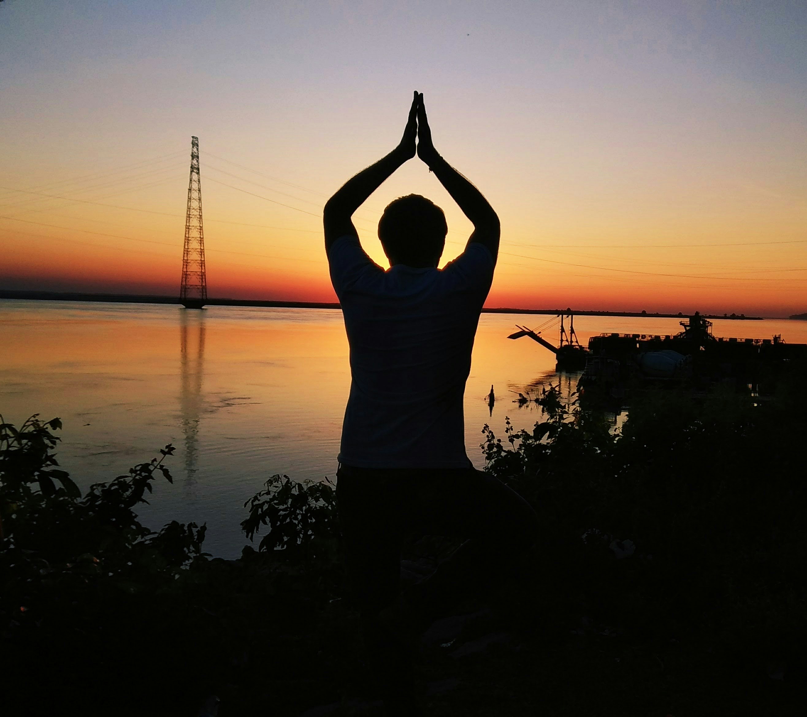 Sunset in Tezpur