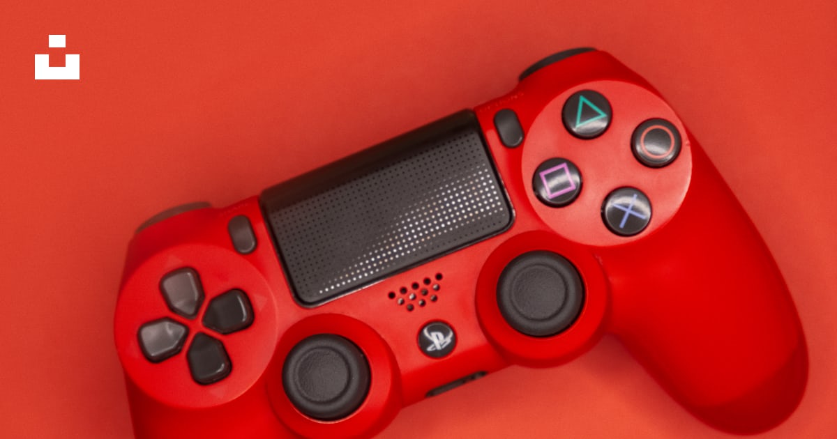 Manette Sony PS 4 rouge et noire photo – Image gratuite de Rouge sur ...