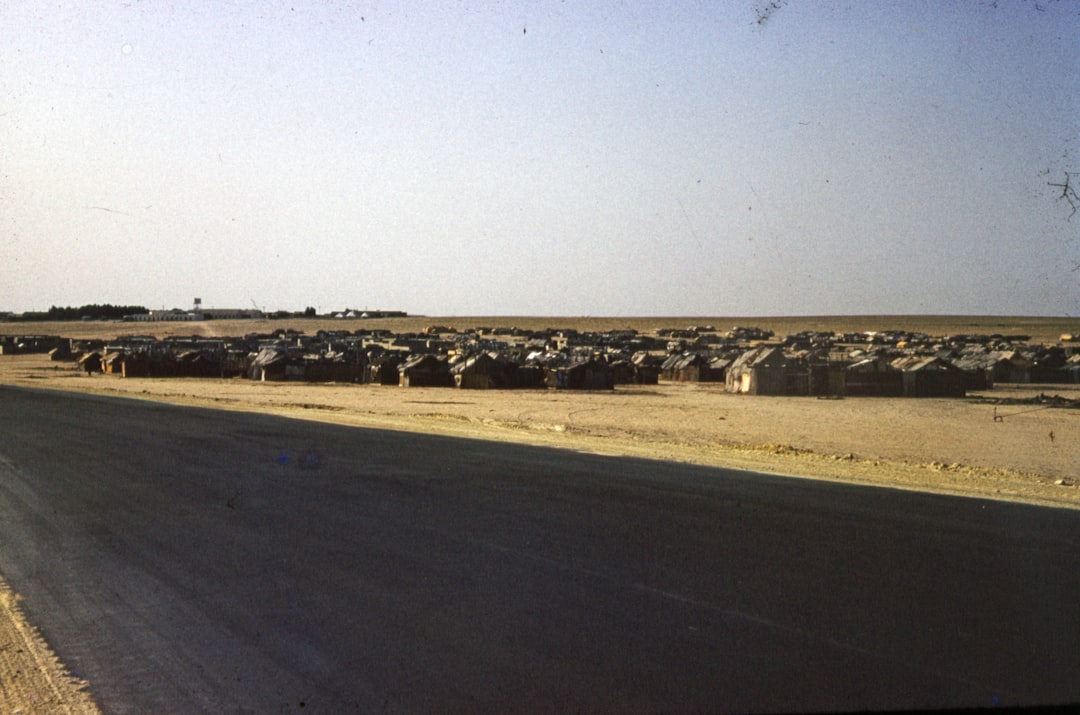 gray asphalt road during daytime,<p></figure>kuwait, old photo, old photograph, digitised slides, saudi arabia, 1950s, 1960s, 50s, 60s, vintage, arabia, uae, 