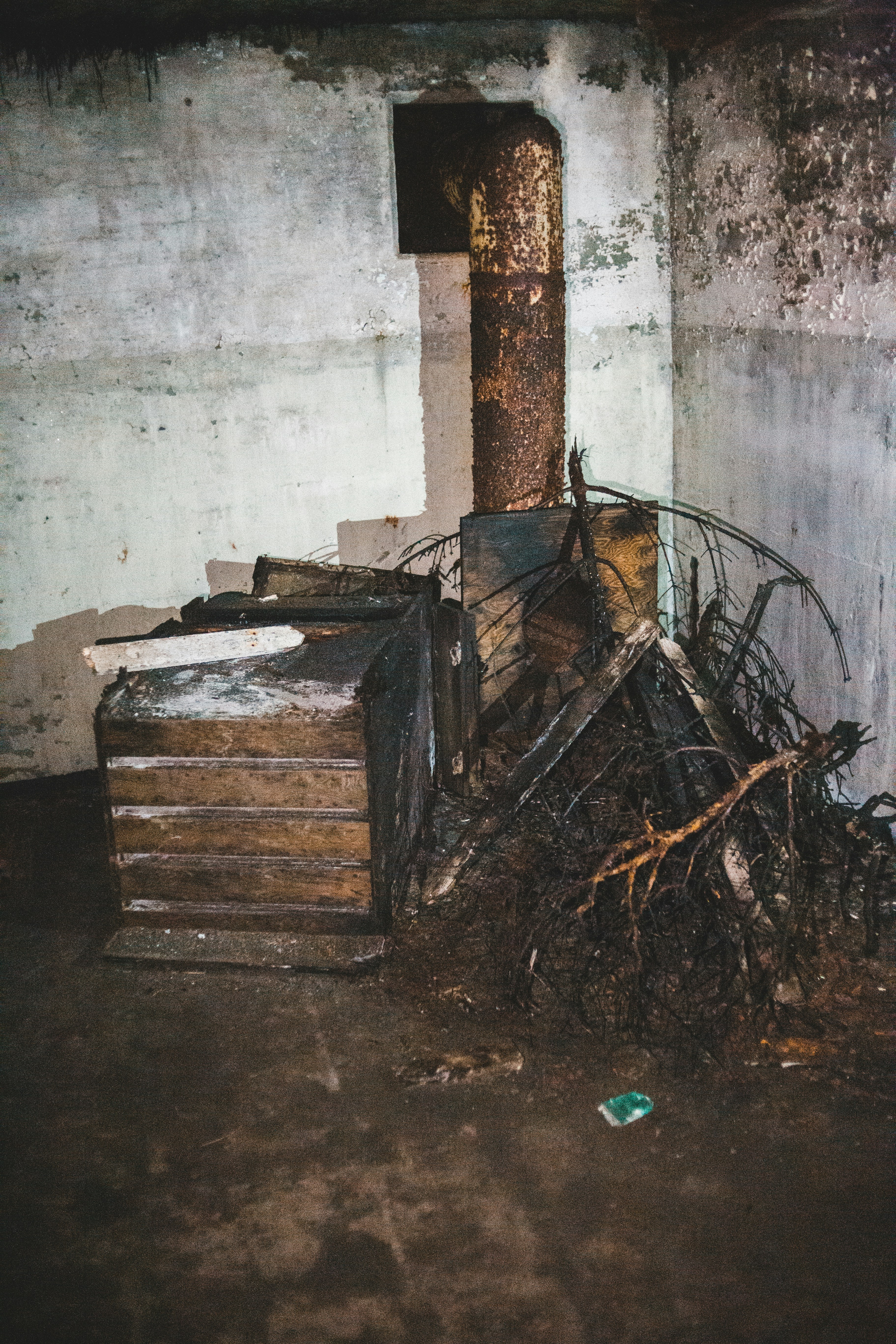 Old furnace needing replacement