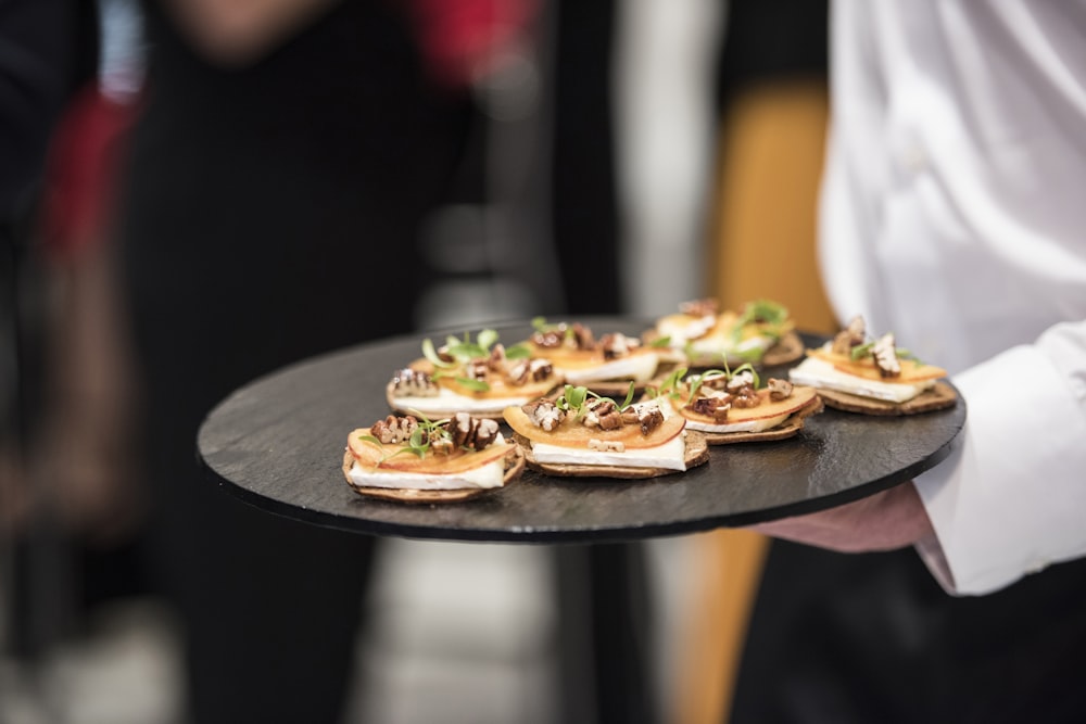 pizza on brown wooden table