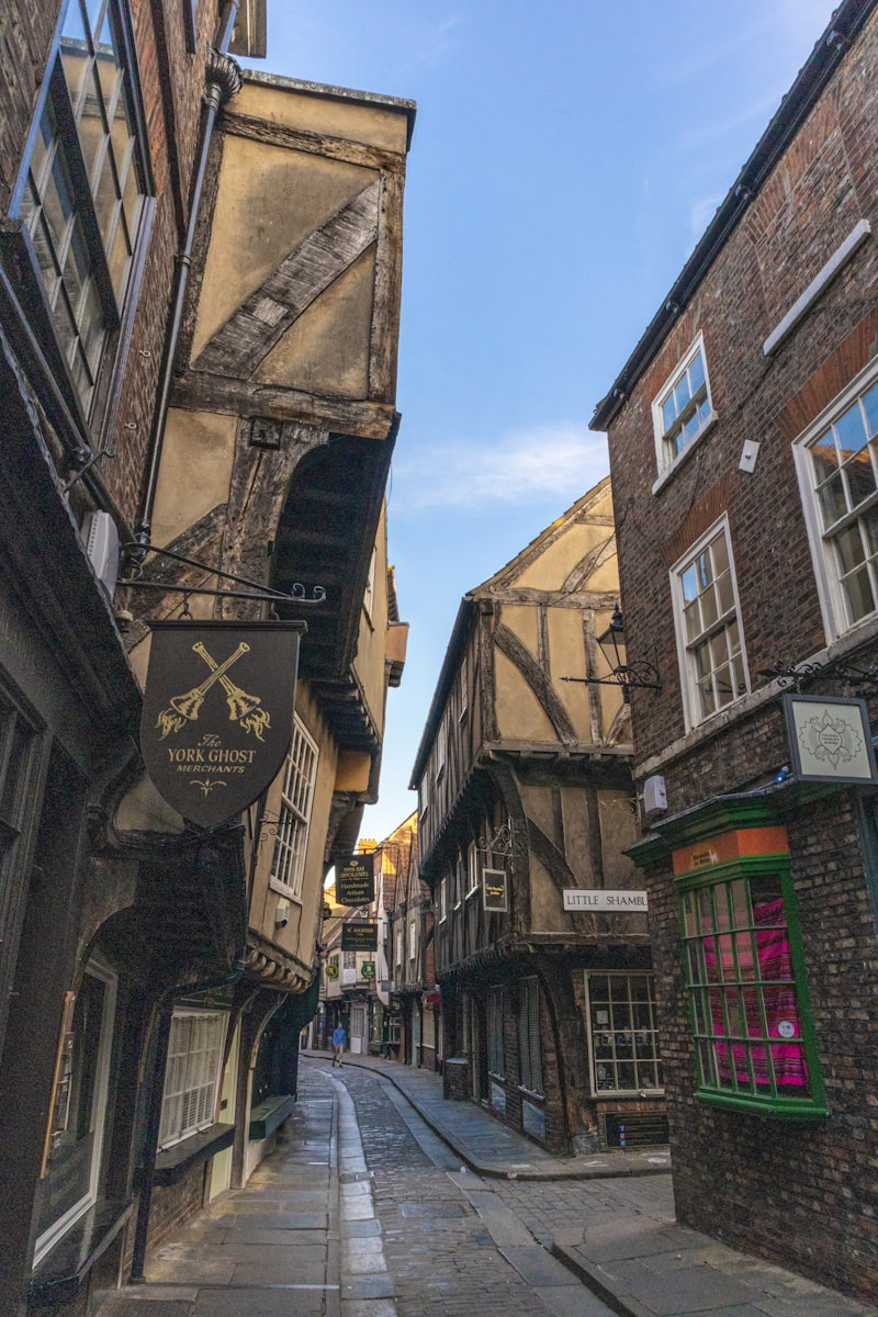 The Shambles and city walls