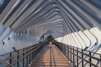 people walking on brown wooden bridge during daytime