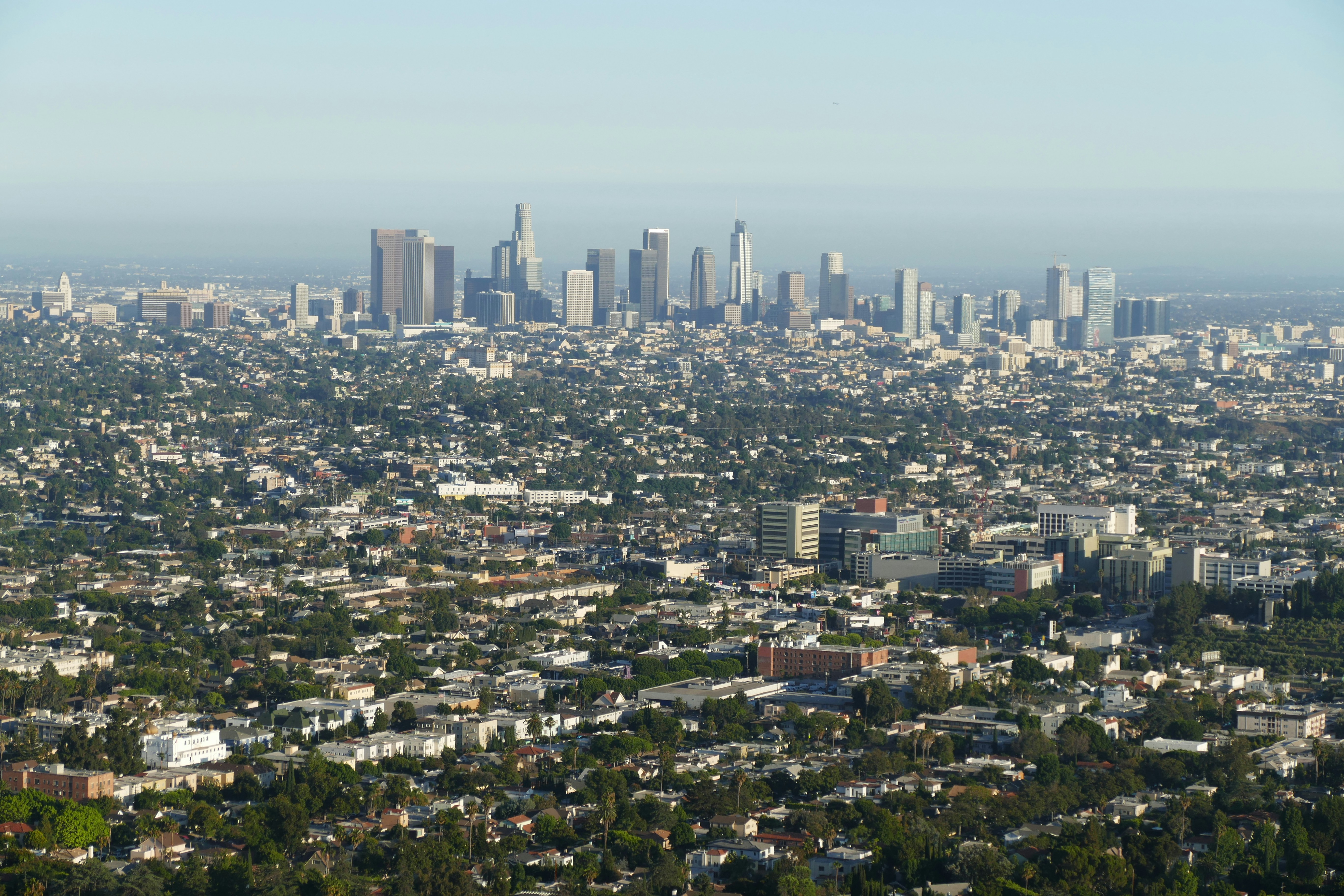 The View onto Downtown LA