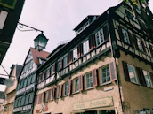 Beautiful medieval street in Troyes, highlighting local charm.