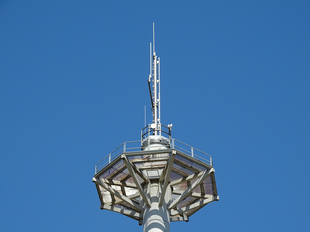 white and black tower under blue sky during daytime