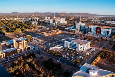 aerial view of city buildings during daytime