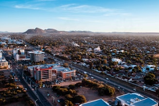 aerial view of city buildings during daytime