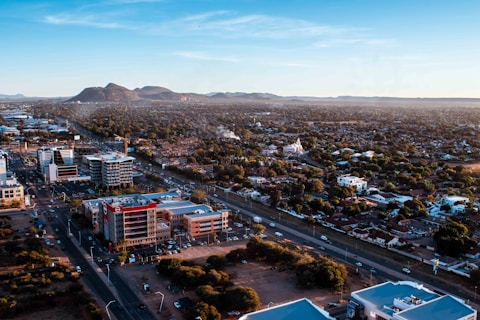 aerial view of city buildings during daytime